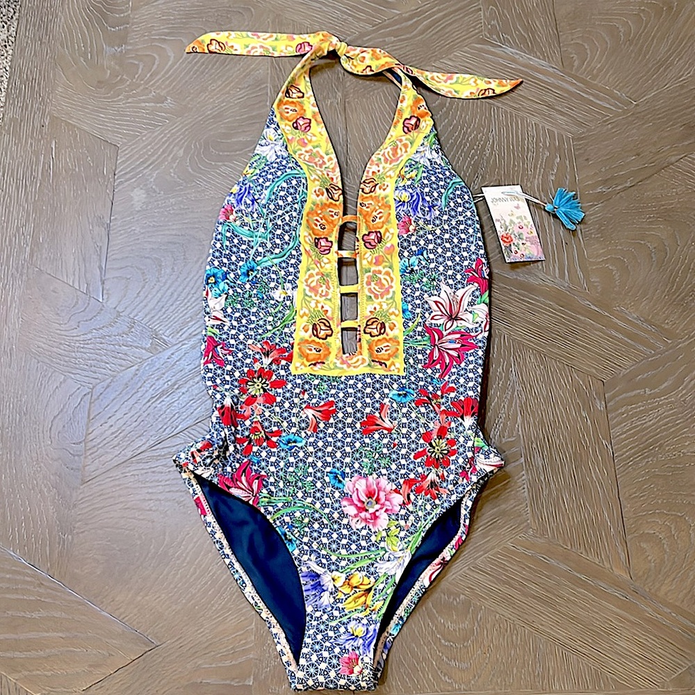 JOHNNY WAS - NWT - Seaton One Piece Swimsuit